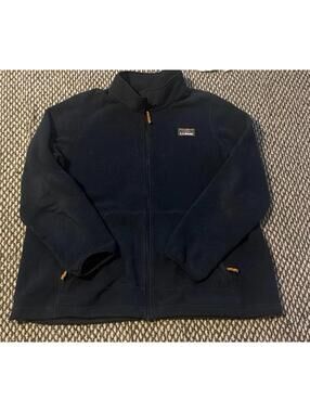 L.L. Bean Full-Zip dark green fleece men’s 2XL